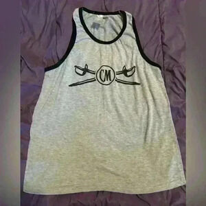 Captain Morgan men’s sleeveless  tank grey size large